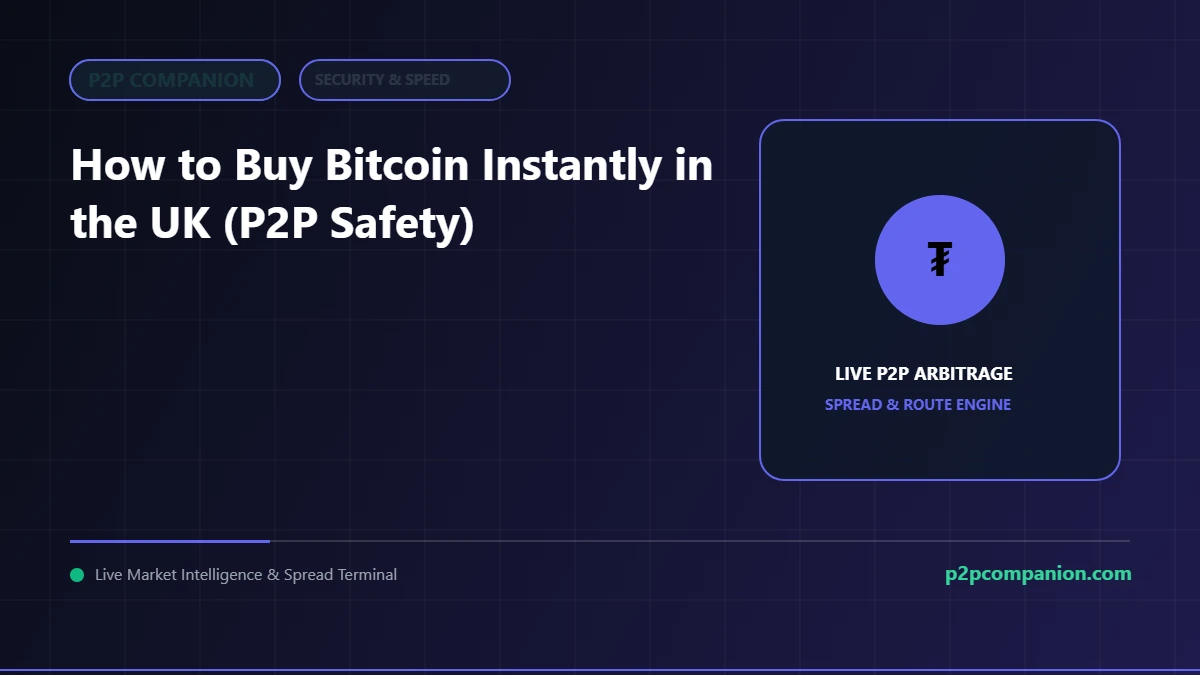 How to Buy Bitcoin Instantly in the UK (2026): Debit Cards, P2P, Bank Freeze Prevention & Scam Spotting