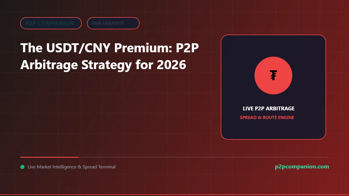 The USDT/CNY Premium: P2P Arbitrage Strategy for 2026