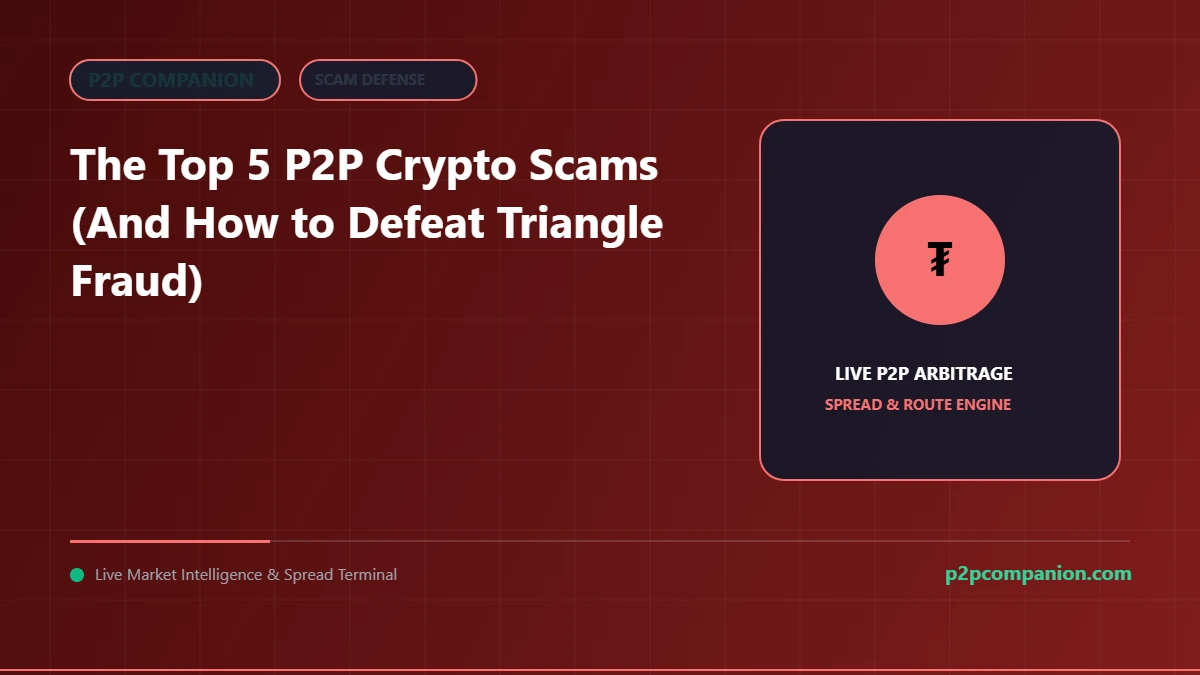 The Top 5 P2P Crypto Scams (And How to Defeat Triangle Fraud)